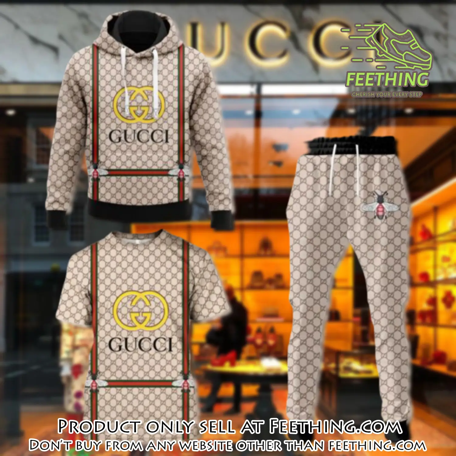 Gucci luxury brand combo tshirt hoodie long pants set trending 24 outfit sport lcs1026 ft4329215
